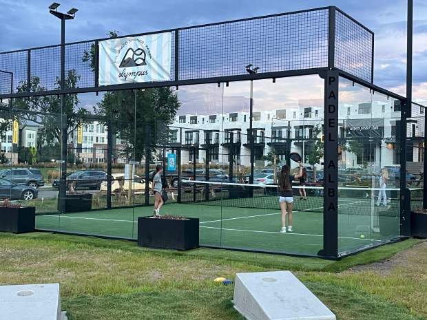 Cloud 9 Park has Denver's first padel court. The sport, growing in popularity, is a cross between pickleball, tennis and squash. Daniel Tseng, special to the Denver Post.